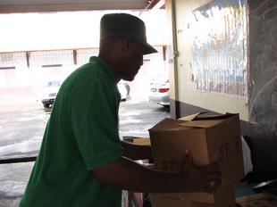 Image #16 - Hurricane Tomas Relief Effort (Packing the goods)